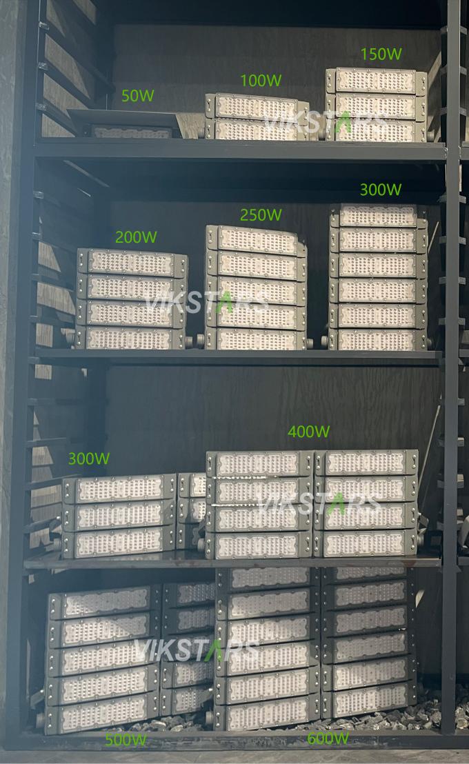 50W 100W 150W 200W 250W 300W Modül Yüksek Mast Sel Fenerleri Dışarıdaki Futbol Alanı Işıklandırması 6