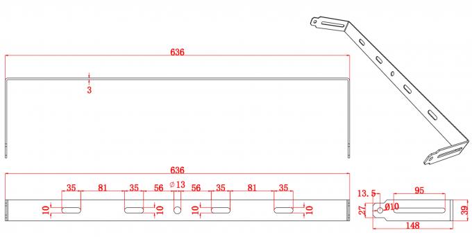 50W 100W 150W 200W 250W 300W Modül Yüksek Mast Sel Fenerleri Dışarıdaki Futbol Alanı Işıklandırması 10