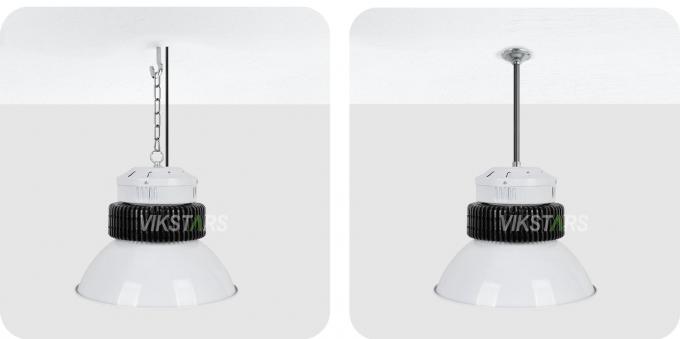 100W 150W 200W 250W Alüminyum Fin LED Yüksek Körfez Işıkları 4