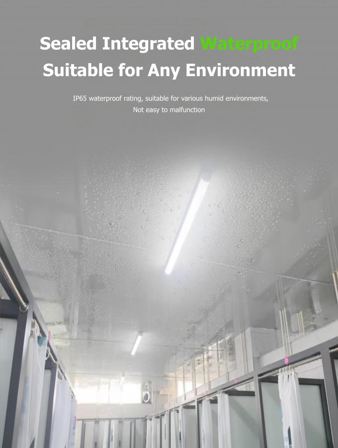 Ucuz Fiyat 36W LED Doğrusal Işıklar Otopark Garaj Su geçirmez 1200mm Üçlü Kanıtlı Tüp 1