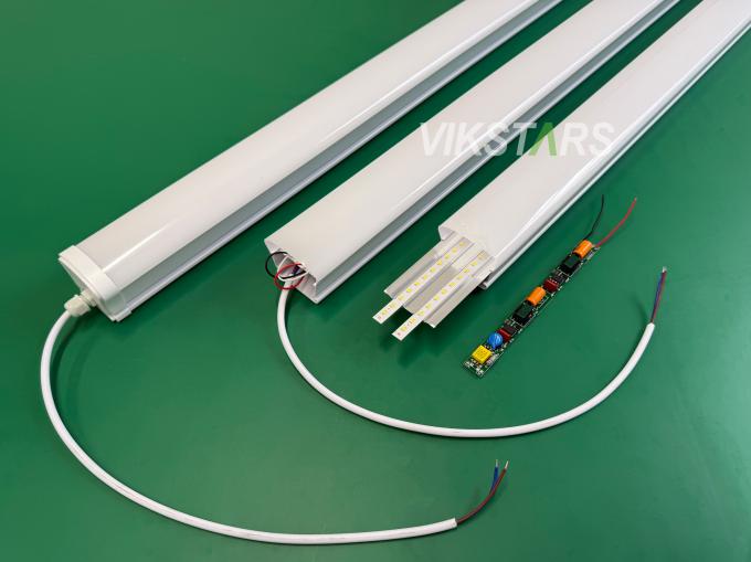 Ucuz Fiyat 36W LED Doğrusal Işıklar Otopark Garaj Su geçirmez 1200mm Üçlü Kanıtlı Tüp 11