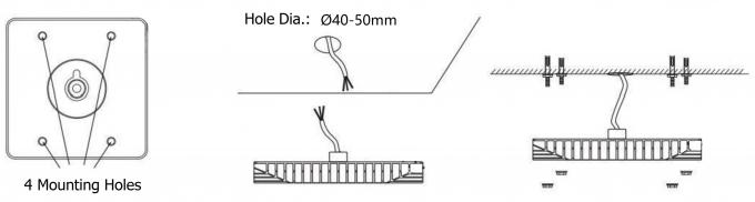 Yüksek Kalite 135lm/w 100W 150W 200W LED benzin istasyonu lambaları destek SKD lamba seti benzin istasyonları için kanopı lambaları 3