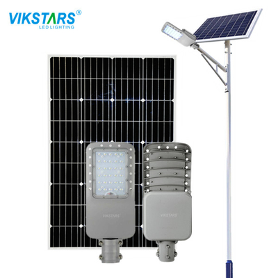 satın al SMD3030 100 Watt Solar Sokak Lambası IP65 Suya Dayanıklı Dış Mekan 6000K Soğuk Beyaz çevrimiçi üretim