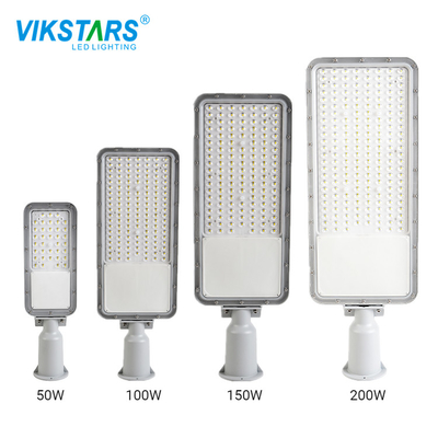 satın al 5 Yıl Garantili 90lm 130lm Suya Dayanıklı LED Sokak Lambası Gri çevrimiçi üretim