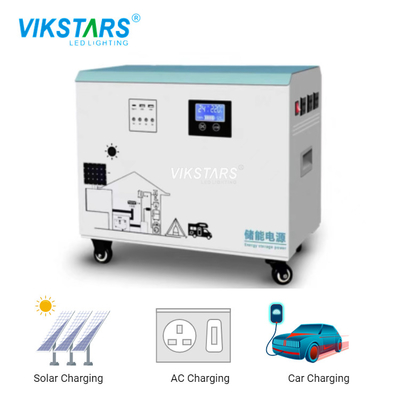 satın al Ev Dış Mekan Şarjı İçin Yüksek Kapasiteli 3000w Taşınabilir Güneş Sistemi çevrimiçi üretim