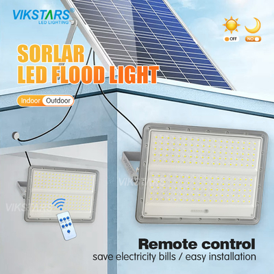satın al Uzakdan kumanda IP65 Güneş LED Sel Fenerleri Dış Su geçirmez 200w çevrimiçi üretim