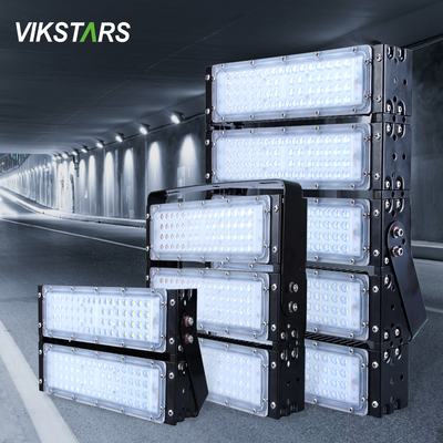 satın al Stadyum Futbol Softbol Golf sahası için en iyi 100W 300W Fin Module Flood Lights çevrimiçi üretim