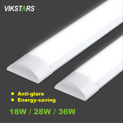 satın al En iyi fiyat 18W 28W 36W LED Temizlik Lampuları İçerideki Süpermarket Hastane Ofisi Doğrusal Işıklar çevrimiçi üretim