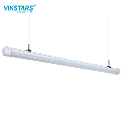 satın al 1200mm Sarkıt Asma LED Lineer Işık Tavan 12PCS ROHS Gri Muhafaza çevrimiçi üretim