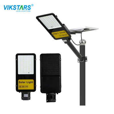 Son 12 Saat Aydınlatma ile Açık Bahçe Solar Sokak Lambası IP66 Işık Kontrolü