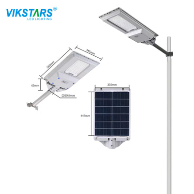 Hepsi Bir Arada Solar Led Sokak Lambası 500w 144pcs Karayolu Aydınlatması İçin LED'ler