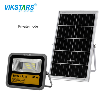 Bahçe Parkı Binası için Duvara Monte LED Solar Taşkın Işık 60/100 / 200w