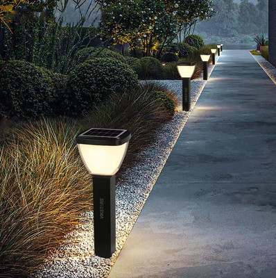 Güçlü Yüksek LED Güneş Çim ışıkları Dış Su geçirmez IP65 Manzara Patio için