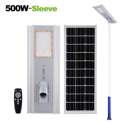 Yüksek Kaliteli 500W 700W Ana Sokak Yolu için Entegre Güneş Sokak Lampu Uzaktan Kumanda Alüminyum Güneş Sokak Işığı