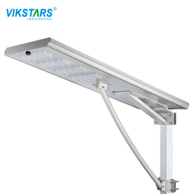 160lm/ W İndüksiyon LED Güneş Sokak Lambaları Lamba Pil 120deg IP65