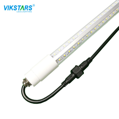 AC 265V CRI80 Su Geçirmez LED Tüp Işıkları IP65 18W 13W Vitrin Bitki Odası için