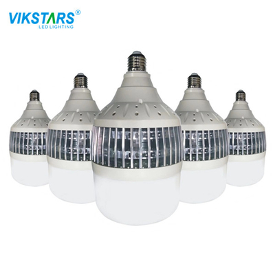 50W 80W 100W Endüstriyel Yüksek Bay LED Işık Yüksek Güçlü Ampul AC180V 6500K