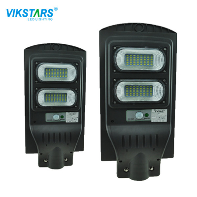60 Watt Güneş Enerjili Sokak Lambaları ABS Plastik Lamba Gövdesi SMD 5730 Suya Dayanıklı Sokak Lambası